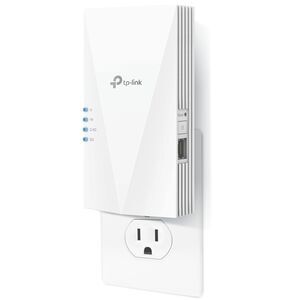 TP-Link RE500X Wi-Fi 6 AX1500 Range Extender Internet Booster White Dual Band
